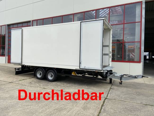 Möslein TKO 105 D 6m  weiß Tandem- Koffer, Durchladbar, -- Neufahrzeug --