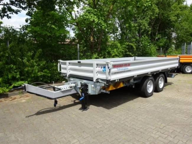 Möslein TTD11 weiß neuer Tandem 3- Seitenkipper Tieflader
-- Neufahrzeug --