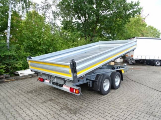 Möslein TTD 13 Verzinkt 13 t Tandem 3- Seitenkipper Tieflader
-- Neufahrzeug --