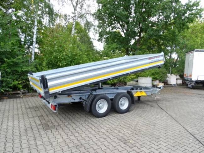 Möslein TTD 13 Verzinkt 13 t Tandem 3- Seitenkipper Tieflader
-- Neufahrzeug --