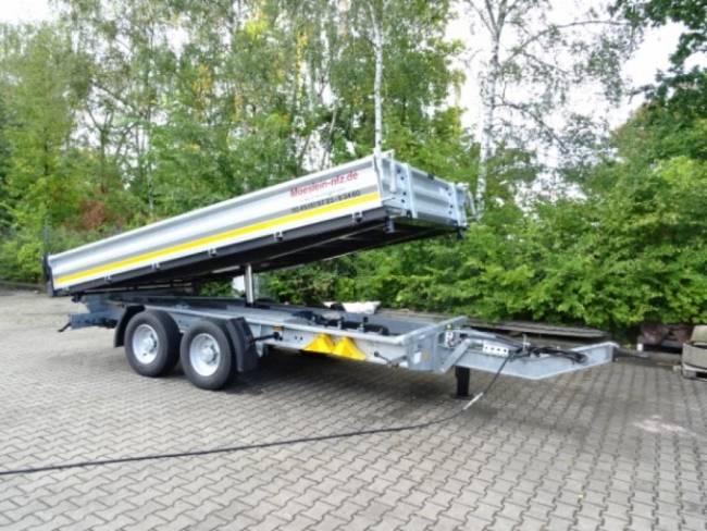 Möslein TTD 13 Verzinkt 13 t Tandem 3- Seitenkipper Tieflader
-- Neufahrzeug --