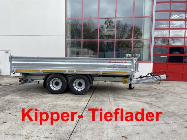 Möslein TTD 14  5,70 m 14 t Tandem- Kipper Tieflader 5,70 m lang, Breite Reifen
-- Neufahrzeug --