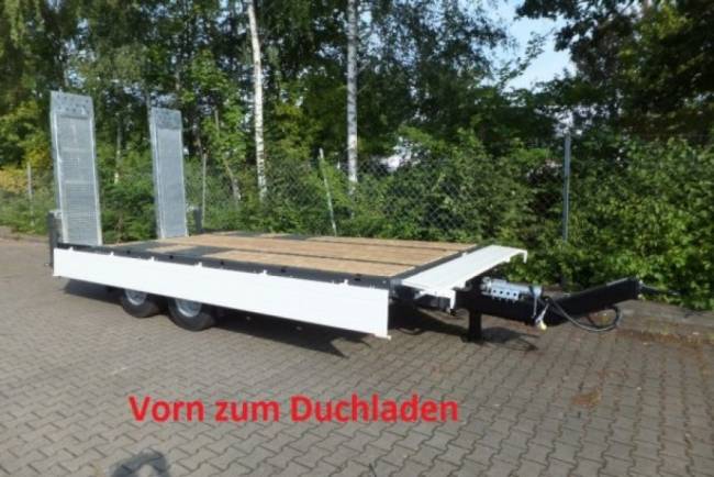 Möslein TTT 13- 6,28 Orange Neuer Tandemtieflader 13 t GG