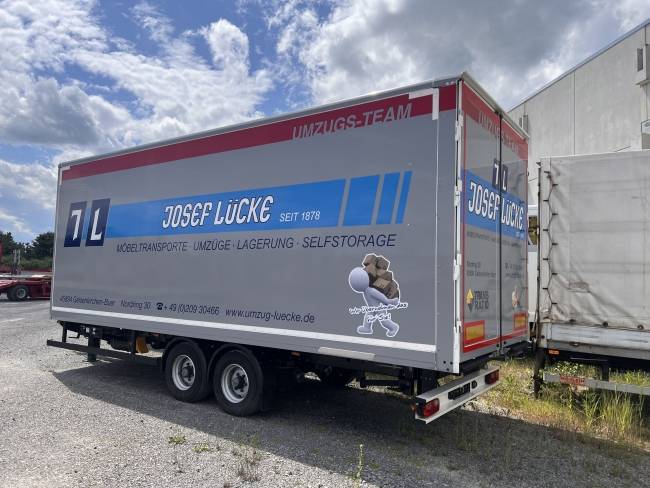 Möslein TKO 105 Schwebheim Tandem- Möbel Koffer- Anhänger