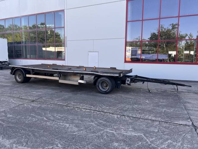 DINKEL DAC 18000 2 Achs Kombi- Anhänger für Abroll- oder Absetzmulden oder Tieflader