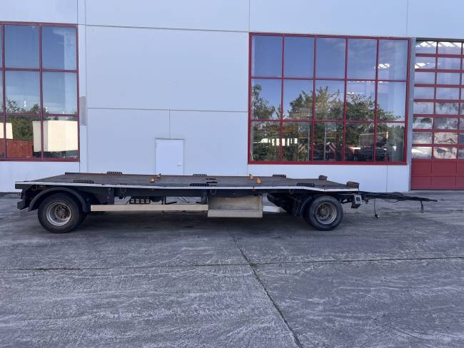 DINKEL DAC 18000 2 Achs Kombi- Anhänger für Abroll- oder Absetzmulden oder Tieflader