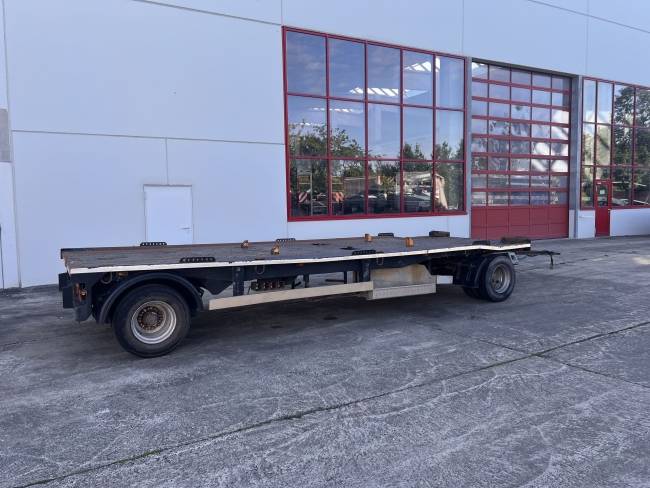 DINKEL DAC 18000 2 Achs Kombi- Anhänger für Abroll- oder Absetzmulden oder Tieflader