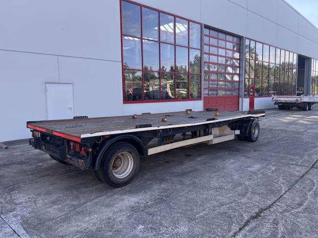 DINKEL DAC 18000 2 Achs Kombi- Anhänger für Abroll- oder Absetzmulden oder Tieflader