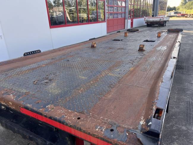 DINKEL DAC 18000 2 Achs Kombi- Anhänger für Abroll- oder Absetzmulden oder Tieflader