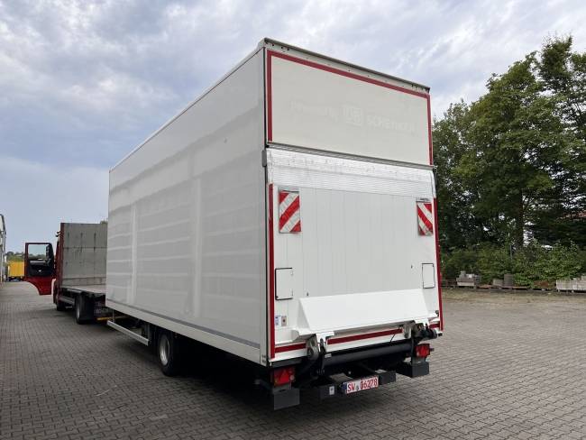 ACKERMANN Z-KA-F10.5/7,6 1 Achs Kofferanhänger mit Ladebordwand 10,5 t GG